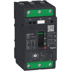 Автомат защиты двигателя 115А магнитным расцепителем [GV4LE115N] TeSys Deca GV4L Schneider Electric