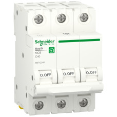 Автоматический выключатель 3P 40A 6kA "С" [R9F12340] RESI9 Schneider Electric