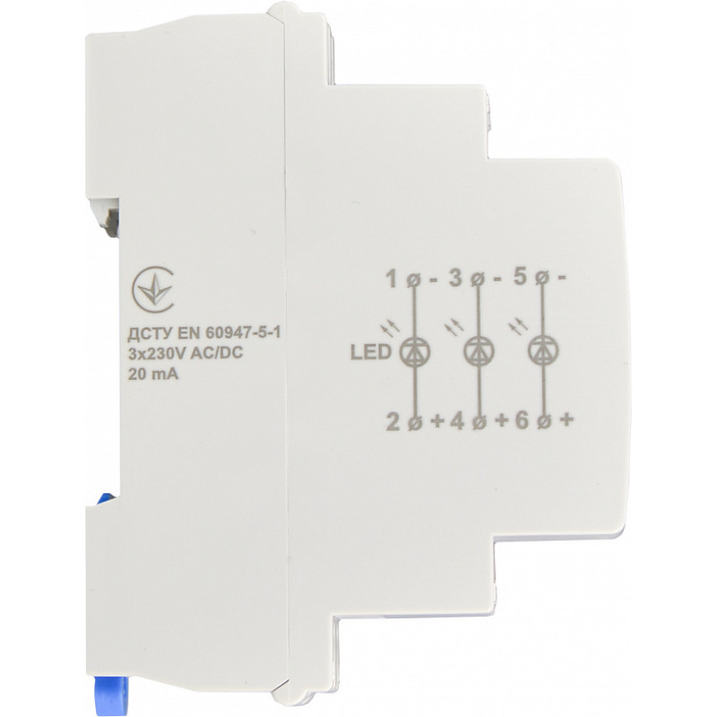 Модульна сигнальна арматура 230V AC/DC три кольори [A0140030036] SLD-3 АСКО