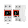 WiFi умное-реле с полной защитой, счетчиками, таймером 1P+N 63A 230V Smart Life, Tuya [DGC-63T] DiyGo