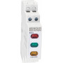 Модульна сигнальна арматура 230V AC/DC три кольори [A0140030036] SLD-3 АСКО