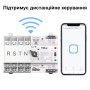 АВР для генератора I-II 4P 125A 400V Wi-Fi автоматический переключатель ввода резерва [YRQ4PC-125-WF] YRO