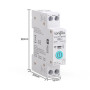 WiFi розумний-вимикач, тільки таймер 1P+N 63A DC 12-80V Smart Life, Tuya [TO-Q-SY1-WT-DC] Tongou