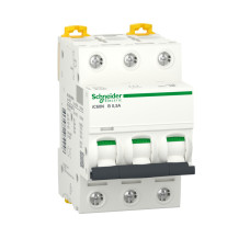 Автоматический выключатель 3P 0.5A 6kA "В" [A9F73370] Acti9 iC60N Schneider Electric