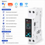 WiFi розумне-реле з повним захистом, лічильниками, таймером 1P+N 50A 230V Smart Life, Tuya [TO-Q-SYS-JWT] Tongou