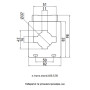 Трансформатор струму вимірювальний 400/5A CL0.5 [s065108] E.NEXT e.trans.stand.400.5.50