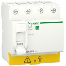 Устройство защитного отключения (УЗО) 4P 63A 30мА тип АС [R9R51463] RESI9 Schneider Electric