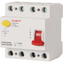 Устройство защитного отключения (УЗО) 4P 63А 100мА тип AC [i0220008] E.NEXT e.industrial.rccb.4.63.100