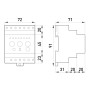 Реле диференціального струму модульне [i0640005] e.relay.klr.123e E.NEXT