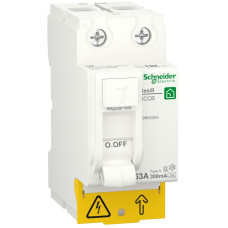 Устройство защитного отключения (УЗО) 2P 63A 300мА тип А [R9R65263] RESI9 Schneider Electric