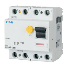 Устройство защитного отключения (УЗО) 4P 25А 30мА тип AC [286504] PF6 Eaton