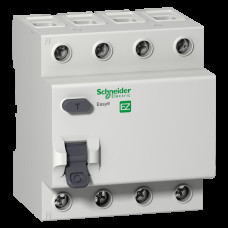 Устройство защитного отключения (УЗО) 4P 40A 300мА тип АС [EZ9R64440] EZ9 Schneider Electric