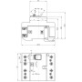 Устройство защитного отключения (УЗО) 3P+N 25А 30мА тип AC [2061611] EFI-P4 ETI