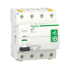 Устройство защитного отключения (УЗО) 4P 63А 30мА Тип B-EV [A9Z51463] Acti9 iID Schneider Electric