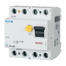 Устройство защитного отключения (УЗО) 4P 40А 30мА тип AC [286508] PF6 Eaton