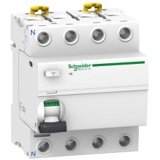Устройство защитного отключения (УЗО) 4P 100А 30мА Тип А [A9R21491] Acti9 iID Schneider Electric