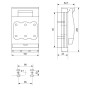 Запобіжник-вимикач-роз'єднувач 3P 160A 690V [i0760039] e.fuse.VR.160 ENEXT