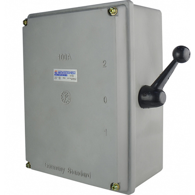Роз'єднувач "I-0-II" 4P 100A 660V [A0100010012] QS5-100P/4 АСКО