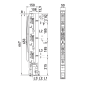 Запобіжник-вимикач-роз'єднувач 3P 160A 690V вертикальний [i0760088] e.fuse.fsvd.160 ENEXT