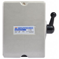 Разъеденитель "I-0" 3P 63A 660V [A0100010007] QS5-63A АСКО