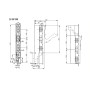 Роз'єднувач 3P 160A 690V клеми M8-M8 1 ручка 185мм [1692032] SL00 ETI