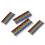Набор цифр 1000шт, 8 комплектов Ø2.0-5.5мм №0...9 [DART.M1525] цветные МКН 2x1.5-4x2.5-4.0