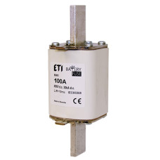 Предохранитель ножевой с плавкой вставкой 100A gBat NH1 800V DC [4723324] ETI