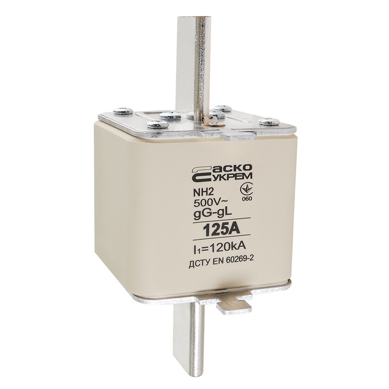 Предохранитель ножевой с плавкой вставкой NH2 125A gG [A0050010033] АСКО