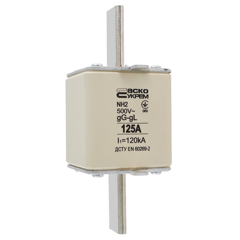 Предохранитель ножевой с плавкой вставкой NH2 125A gG [A0050010033] АСКО