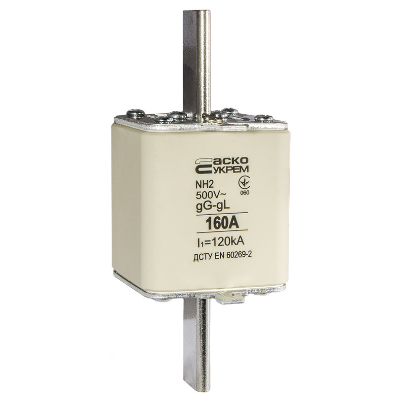 Предохранитель ножевой с плавкой вставкой NH2 160A gG [A0050010034] АСКО