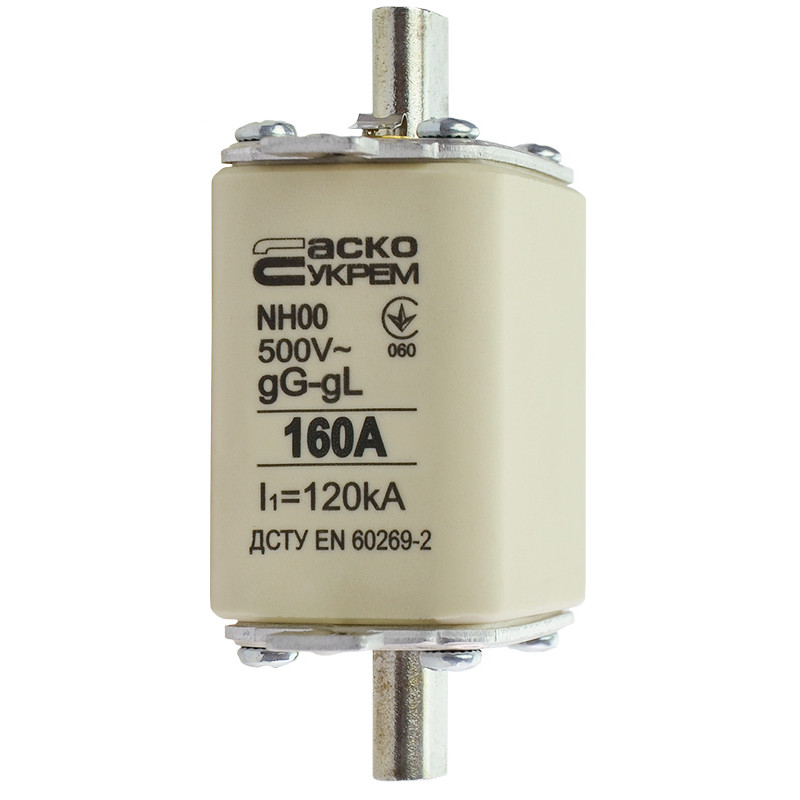 Предохранитель ножевой с плавкой вставкой NH00 160A gG [A0050010017] АСКО
