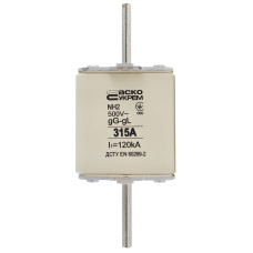 Предохранитель ножевой с плавкой вставкой NH2 315A gG [A0050010036] АСКО