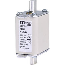Предохранитель ножевой с плавкой вставкой 125А gBat NH00 80 DC [4110083] Battery ETI