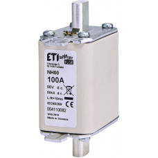 Предохранитель ножевой с плавкой вставкой NH00 100A gBat 80V DC Battery [4110082] ETI