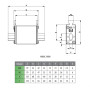 Предохранитель ножевой с плавкой вставкой NH00 100A gBat 80V DC Battery [4110082] ETI