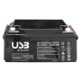 Аккумуляторная батарея 12В 65A/год AGM тип разъема F5/F11 [ULL12650-2] E.NEXT