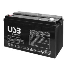 Аккумуляторная батарея 12В 100A/год AGM тип разъема F12/F5 [ULL121000-2] E.NEXT