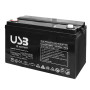 Аккумуляторная батарея 12В 100A/год AGM тип разъема F12/F5 [ULL121000-2] E.NEXT