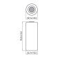Аккумуляторная ячейка 3.2В 6А/год LiFePO4 [s079001] E.NEXT e.lfp.stand.3.06