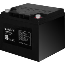 Аккумуляторная батарея 12В 26А/год AGM тип разъема M6 [s072014] E.NEXT e.agm.stand.12.26