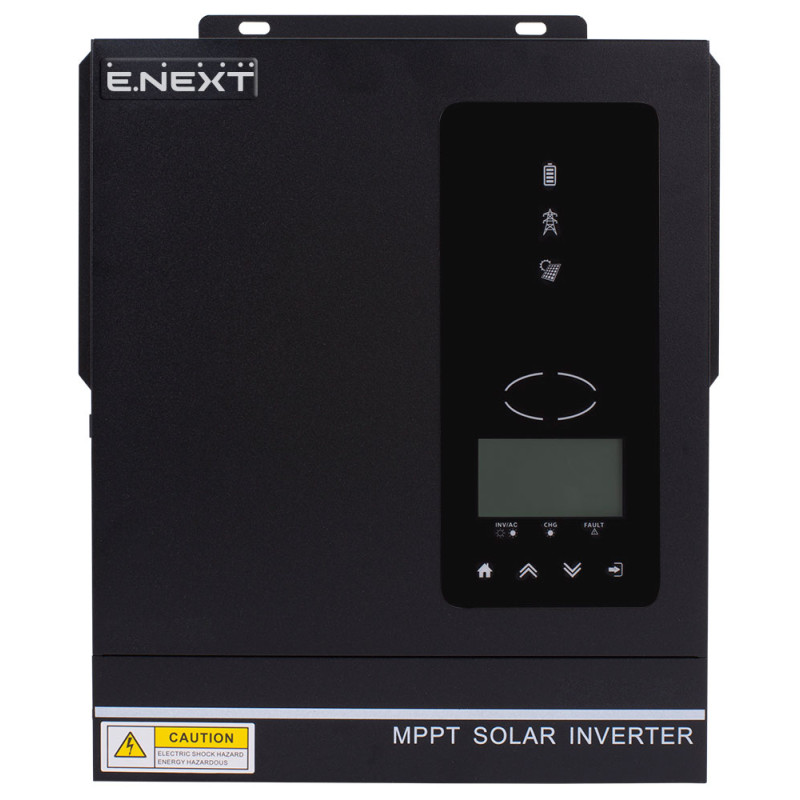 Інвертор гібридний 1Ф 1кВт 12/230В [p090002] E.NEXT e.inv.h.pro.12.1000