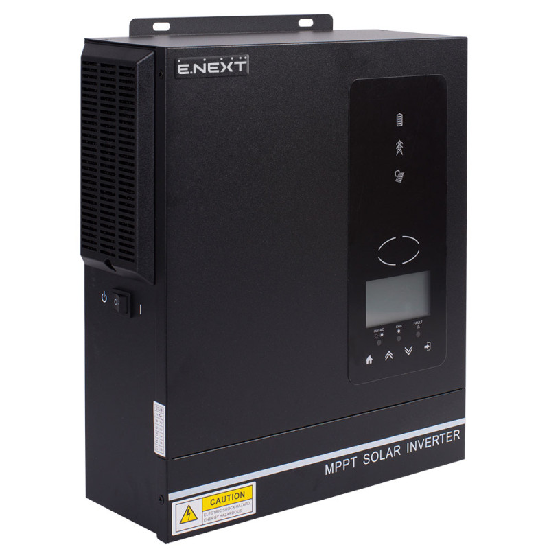 Інвертор гібридний 1Ф 1кВт 12/230В [p090002] E.NEXT e.inv.h.pro.12.1000