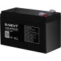 Акумуляторна батарея 12В 7А/год AGM тип роз'єму F1/F2 [s072001] E.NEXT e.agm.stand.12.07