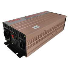 Инвертор с функцией зарядки 2000Вт входная 11-15V DC, выходная 230V AC чистая синусоида [Б00042848] YCPС-2000 CNC