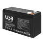 Аккумуляторная батарея 12В 9A/год AGM тип разъема F1/F2 [USL1290-2] E.NEXT