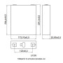 Аккумуляторная ячейка 3.2В 230А/час LiFePO4 [LF230] E.NEXT