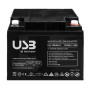 Аккумуляторная батарея 12В 40A/год AGM тип разъема F4/F11 [ULL12V400-2] E.NEXT