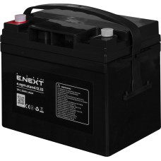 Аккумуляторная батарея 12В 33А/год AGM тип разъема M6 [s072005] E.NEXT e.agm.stand.12.33