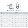 16мм.кв 76A 500V Клеммник конечный (5шт) [B160] Quadro ДКС