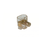 2х6мм.кв 41A 450V Клеммник конечный (1шт) [B42] Quadro ДКС